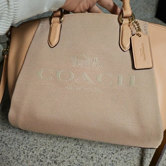 Coach Women's Pink Handbag - Picture 10 of 11